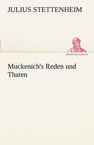 Cover image for Muckenich's Reden Und Thaten