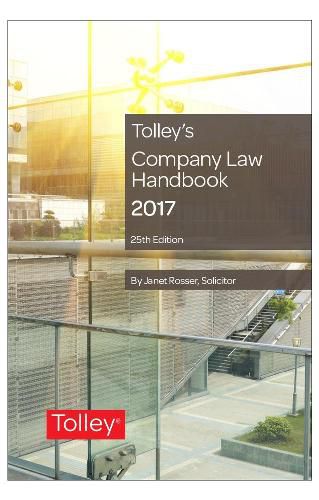 Cover image for Tolley's Company Law Handbook