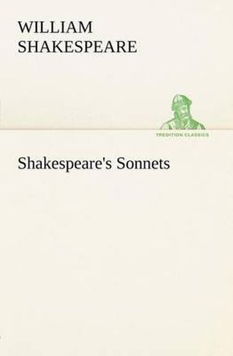 Cover image for Shakespeare's Sonnets