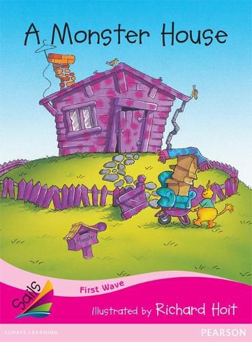 Cover image for First Wave Set 1: A Monster House (Reading Level 1/F&P Level A)