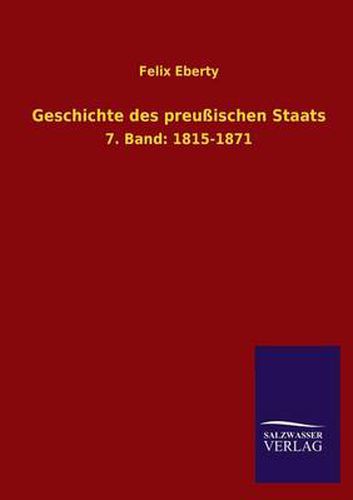 Cover image for Geschichte Des Preussischen Staats