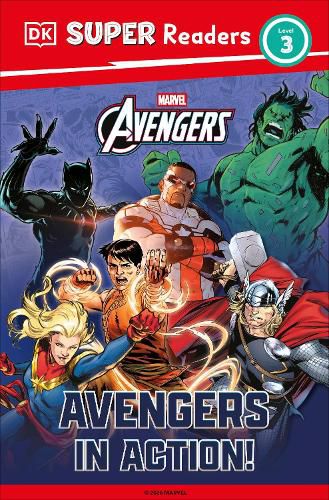 Cover image for DK Super Readers Level 3 Marvel Avengers in Action