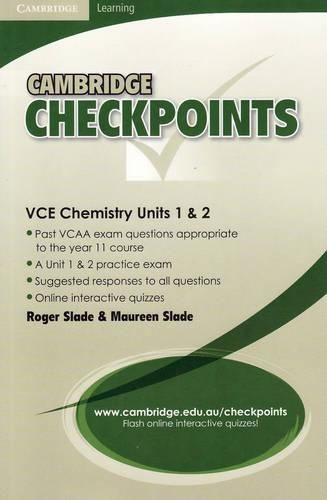 Cover image for Cambridge Checkpoints VCE Chemistry Units 1 and 2