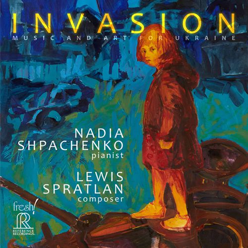Cover image for Lewis Spratlan: Invasion-Music and Art for Ukraine