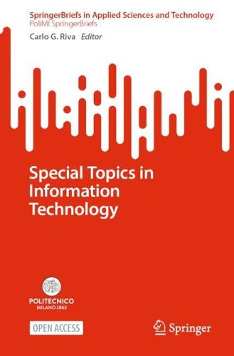 Cover image for Special Topics in Information Technology