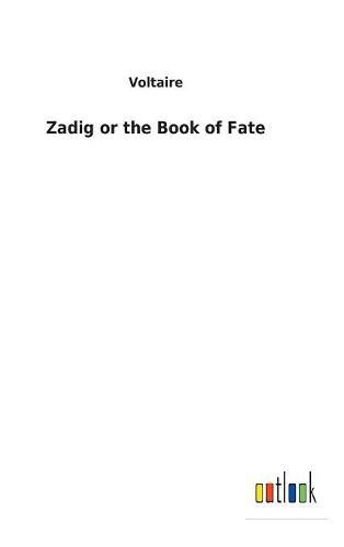 Cover image for Zadig or the Book of Fate