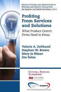 Cover image for PROFITING FROM SERVICES AND SO