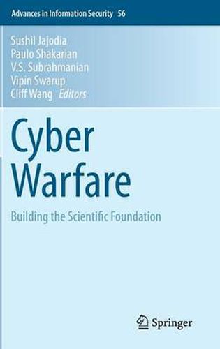 Cover image for Cyber Warfare: Building the Scientific Foundation