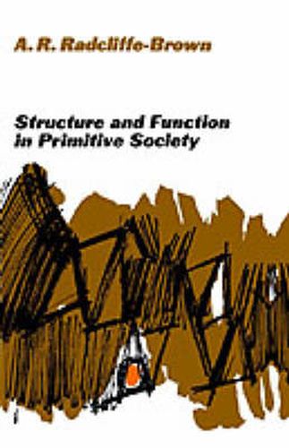 Cover image for Structure and Function in Primitive Society