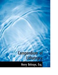 Cover image for Compendium of Lithotripsy