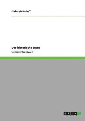 Cover image for Der historische Jesus