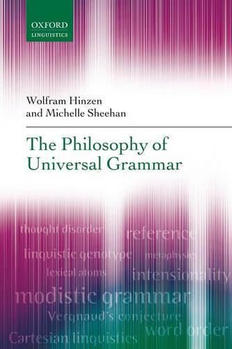 Cover image for The Philosophy of Universal Grammar