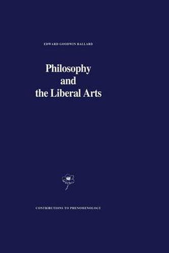 Cover image for Philosophy and the Liberal Arts