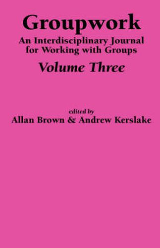 Cover image for Groupwork: An Interdisciplinary Journal for Working with Groups