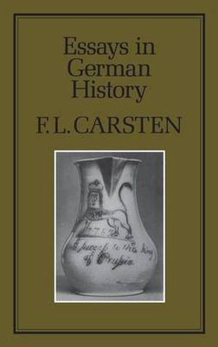 Cover image for Essays in German History