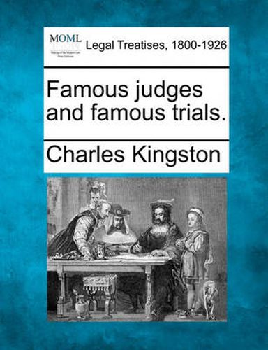 Cover image for Famous Judges and Famous Trials.