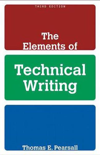 Cover image for Elements of Technical Writing, The