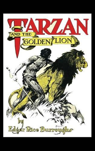 Cover image for Tarzan and the Golden Lion