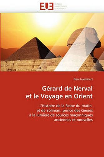 Cover image for Gerard de Nerval Et Le Voyage En Orient