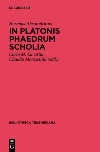 Cover image for In Platonis Phaedrum Scholia