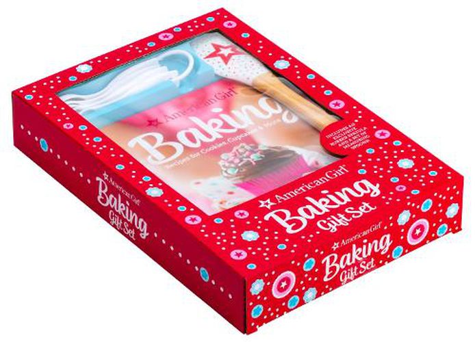 Cover image for American Girl Baking Gift Set: Recipes for Cookies, Cupcakes & More (Kid's Cookbook, American Girl Doll)