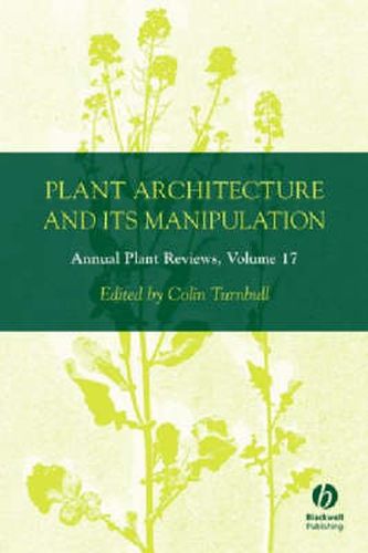 Cover image for Plant Architecture and its Manipulation