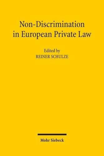 Cover image for Non-Discrimination in European Private Law