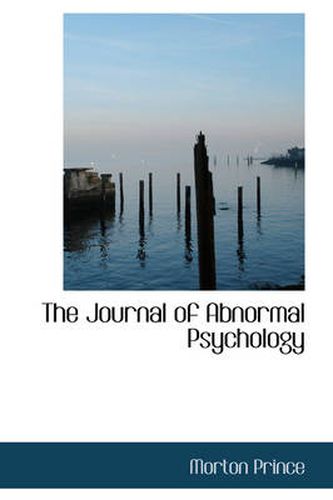 Cover image for The Journal of Abnormal Psychology