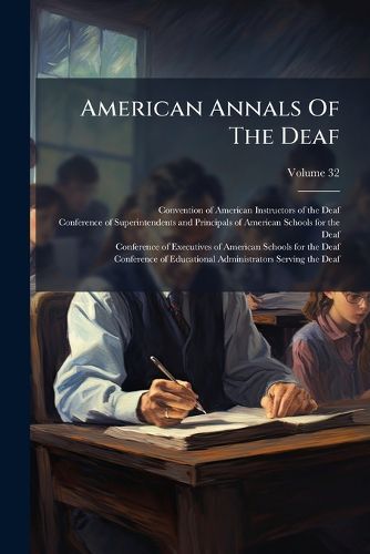 Cover image for American Annals of the Deaf, Volume 32