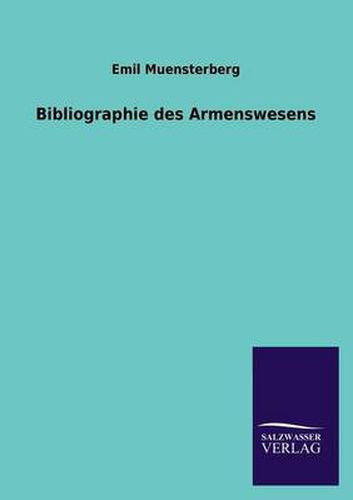 Cover image for Bibliographie des Armenswesens