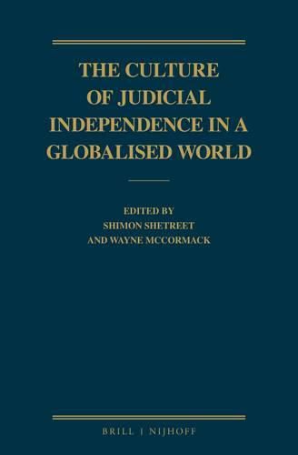 Cover image for The Culture of Judicial Independence in a Globalised World