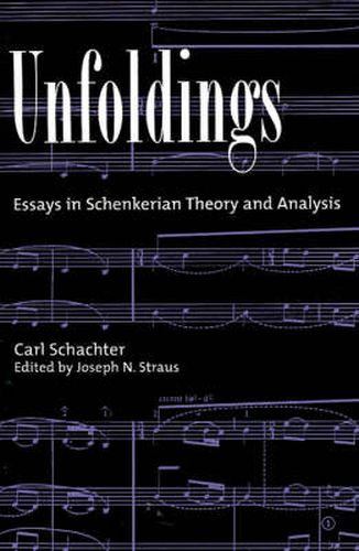 Cover image for Unfoldings: Essays in Schenkerian Theory and Analysis