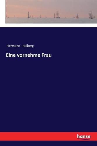 Cover image for Eine vornehme Frau