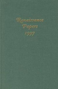 Cover image for Renaissance Papers 1997