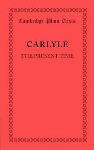 Cover image for The Present Time