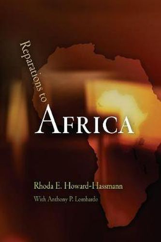 Cover image for Reparations to Africa