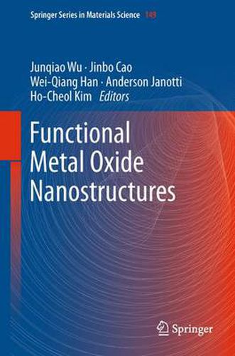 Cover image for Functional Metal Oxide Nanostructures