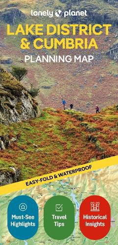 Cover image for Lonely Planet Lake District & Cumbria Planning Map