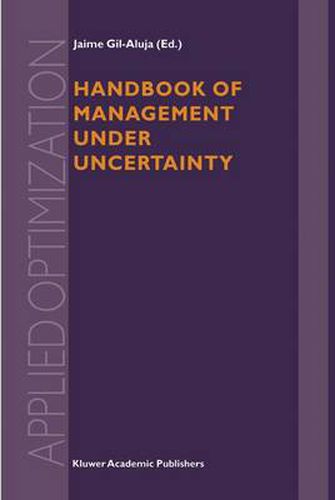 Cover image for Handbook of Management under Uncertainty