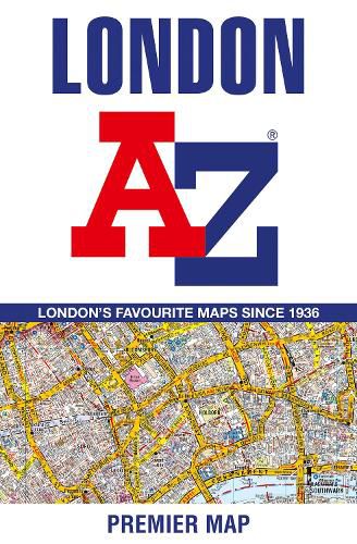 Cover image for London A-Z Premier Map