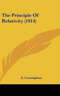 Cover image for The Principle of Relativity (1914)