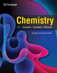 Cover image for Chemistry, Cengage International Edition