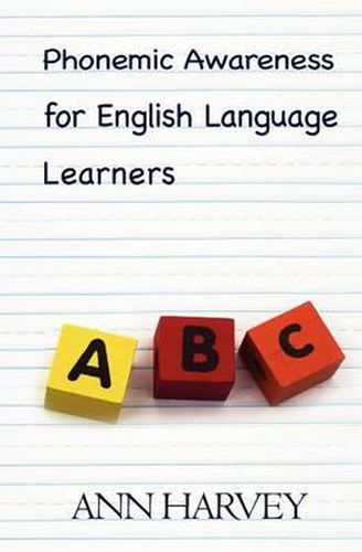 Cover image for Phonemic Awareness: For English Language Learners