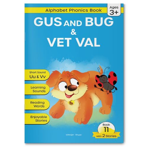 Cover image for Phonics Book 11 : Gus and Bug & Vet Val