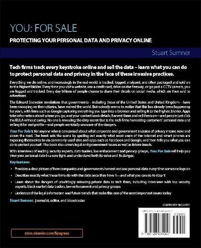 Cover image for You: For Sale: Protecting Your Personal Data and Privacy Online