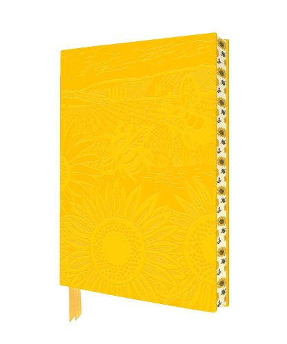 Cover image for Kate Heiss: Sunflower Fields Artisan Art Notebook (Flame Tree Journals)