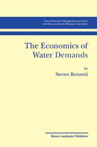 Cover image for The Economics of Water Demands