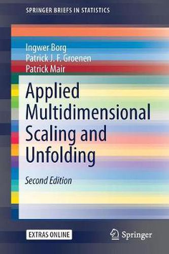 Cover image for Applied Multidimensional Scaling and Unfolding