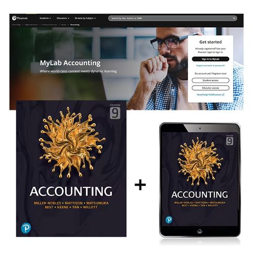 Accounting + MyLab Accounting with eText