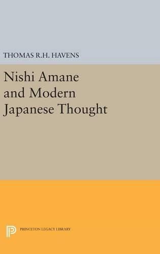 Cover image for Nishi Amane and Modern Japanese Thought